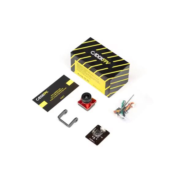 RC FPV Drone Cameras 1/1.8 Starlight Sensor 1200TVL 165° FOV 2.1mm Lens 4.5-36V