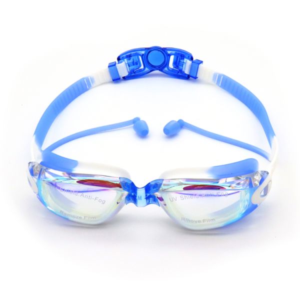 Professional PC Frame Anti Fog Children Swimming Goggles With Adjustable Strap