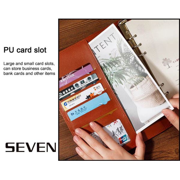 Personalised PU Leather Bound Notebook Journal Printing Stationery Diary