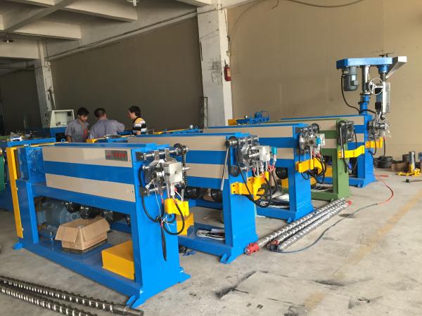 Insulation Wire And Cable Extrusion Machine , Pvc Cable Extruder Machine