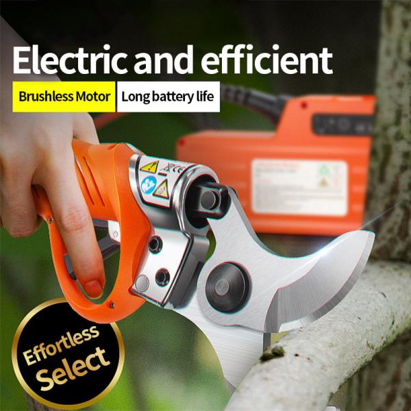 45mm Professional Portable Electric Pruning Shear Battery Powered Pruner For Vinyard Orchards High Speed