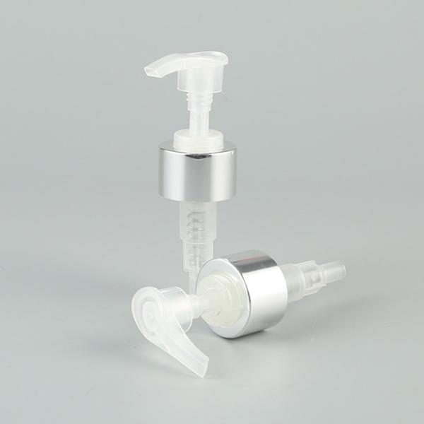 24/410  28-410 Dispensing Lotion Bottle Pump Silver