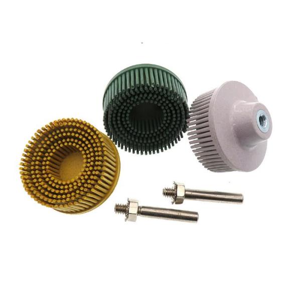 3m Tapered Bristle Disc Radial Bristle Brush Disc 75mm with Shank