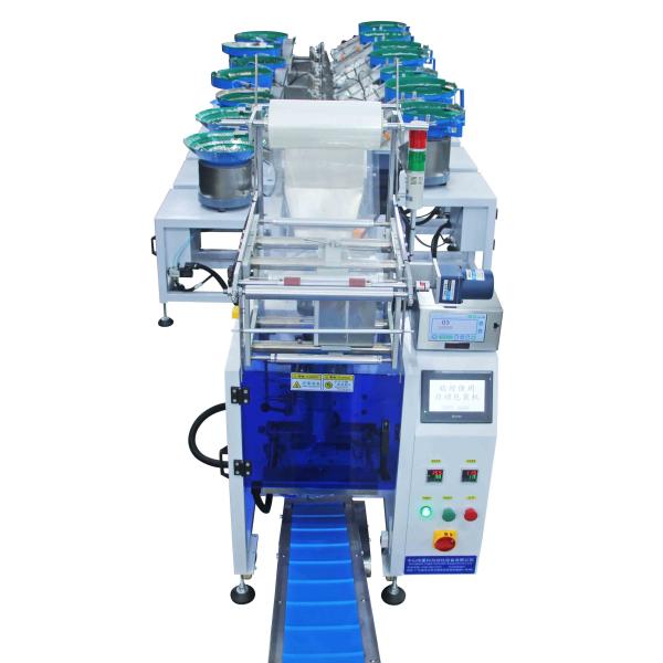 Great Equipment Plastic Film Bagging Machine Bolts Studs Nuts Counting Packing Packaging