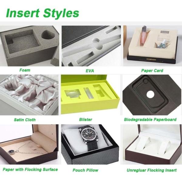 Напечатанная розовая роскошная упаковка свечи кладет вставку в коробку подноса картона Recyled