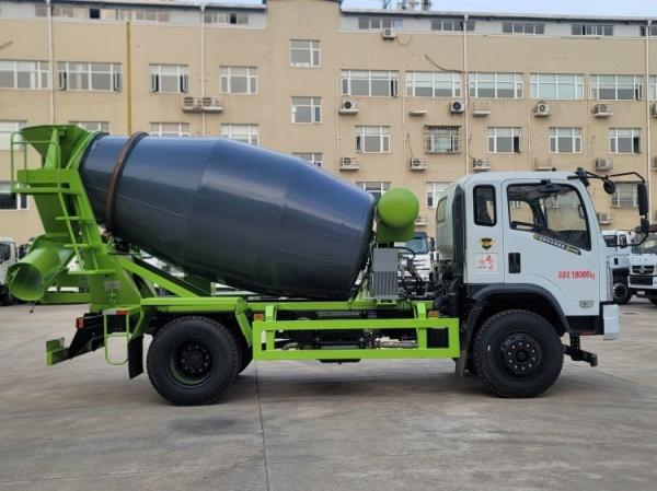 Customized 6 Square 4x2 Drive Concrete Small Mixing Truck with 95kw Power