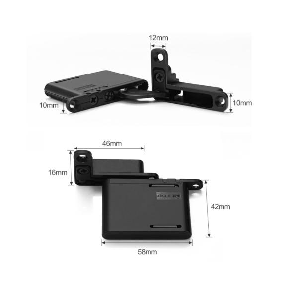 Aluminum Frame Door Corner Silent Furniture Hardware Fittings