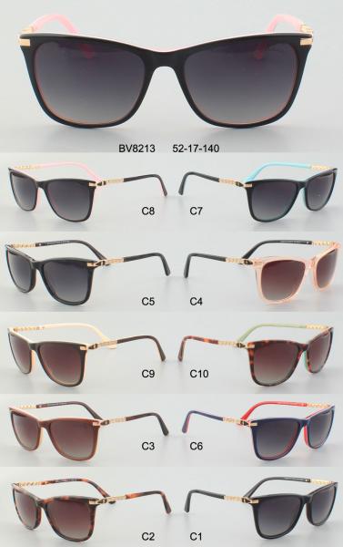 10 Colours 52 - 17 - 140 Female Casual Polarized Acetate Frame