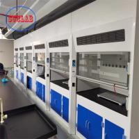 Capuzes de fumo de laboratório personalizados com sistema de controle manual da empresa de lavagem úmida