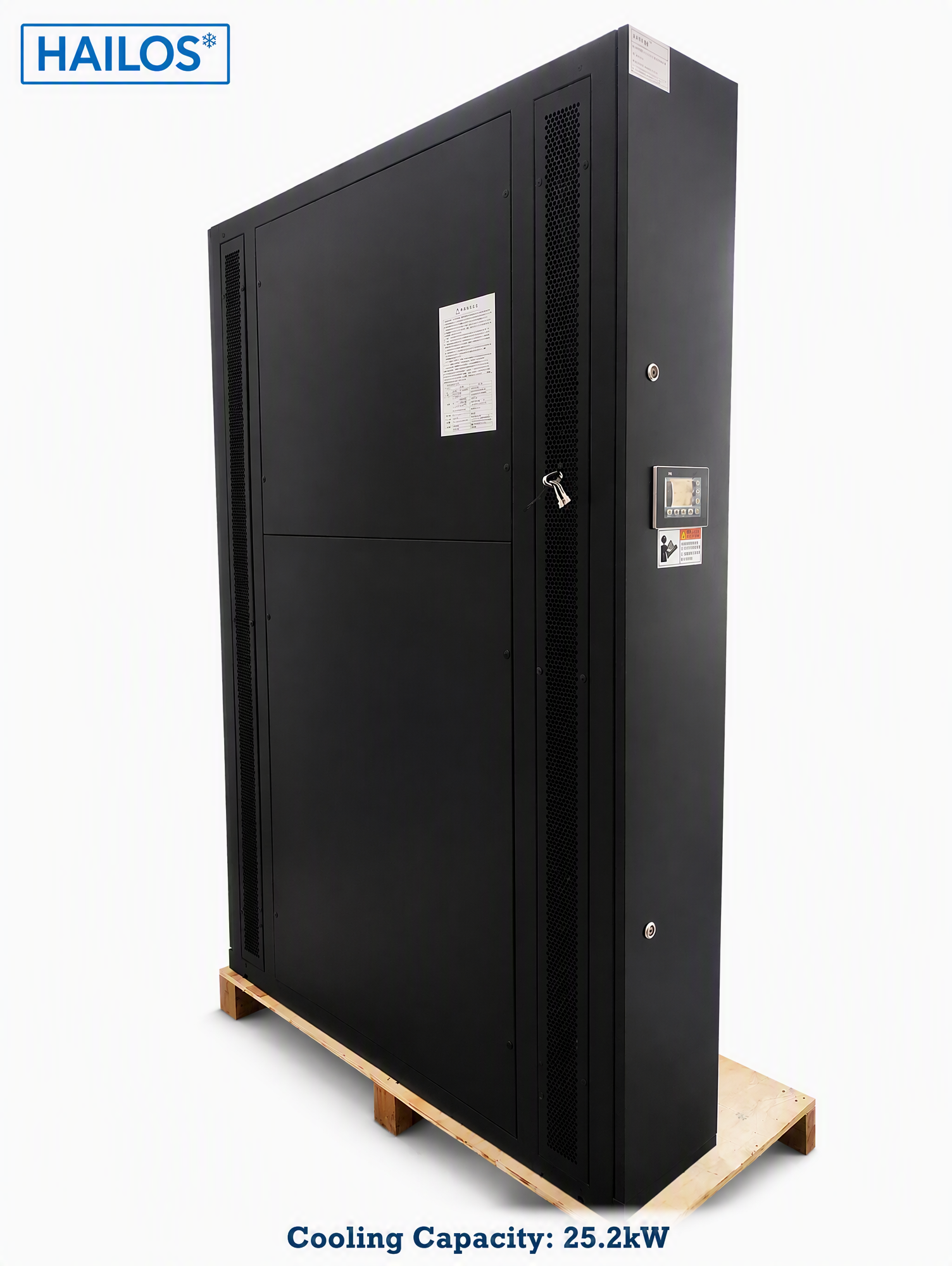 25.2kW In‑Row Precision Air Conditioning System, Direct Expansion Close Control Cooler for Contained Cold Aisle Data Hall