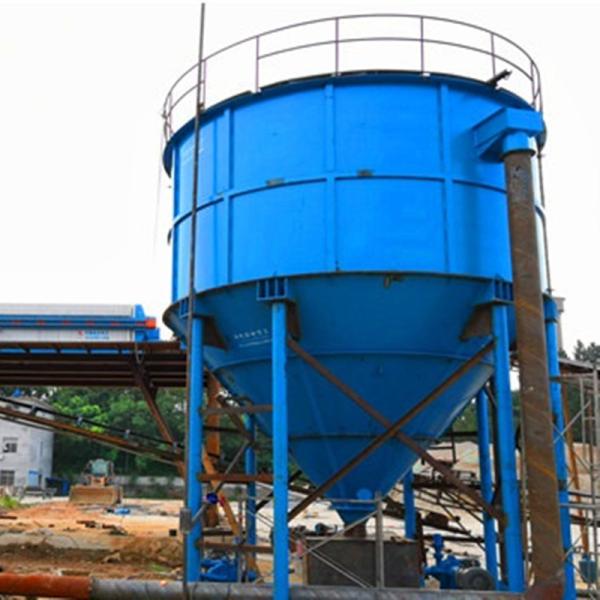 Concentrador razoável da mina da estrutura, espessadores no processamento mineral