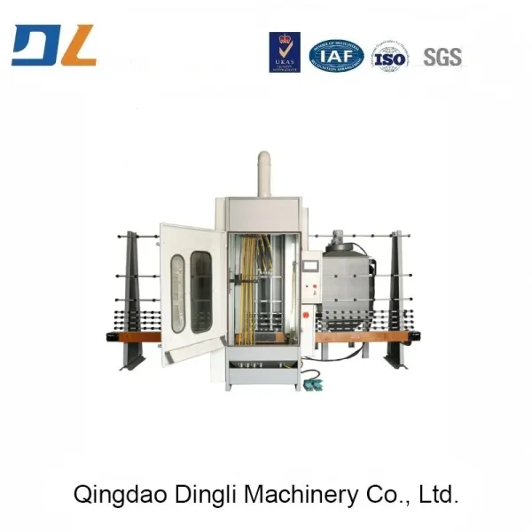 Manual PLC Glass Sand Blasting Machine for Frosted Glass