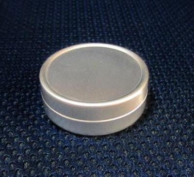 Aluminum Round Cosmetic Packaging/Cream Jar /Aluminum Jars With Press Cap-10G & 10ML 