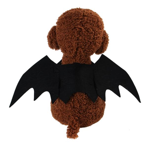 Halloween Kids Plush Backpack Black / Brown Color Cotton Material 41 * 14CM