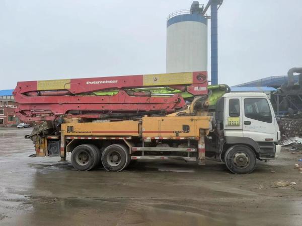 Machinerie lourde utilisée Putzmeister Zoomlion Béton pompe à béton en bon état