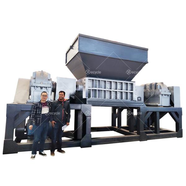 Double Shaft Shredder for Shredding ABS Plastic Scrap Steel Waste Products Efficiently