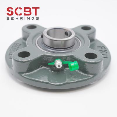 High Speed Gcr15 Pillow Block Ball Bearings UCFC204 20*31*100 For Replace / Repair