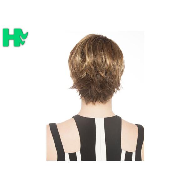 Fashion Short Cosplay Hot Sale European Synthetic No Lace Hair Wig