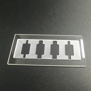 Processamento de folhas de vidro de quartzo de alta pureza