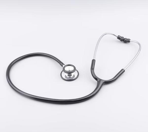 Medical Emergency Rescue Equipment MDF Titanium Stethoscope With PVC Tube