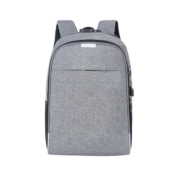 Cargador USB Mochila portátil antirrobo 30x13x46cm Unisex de nylon