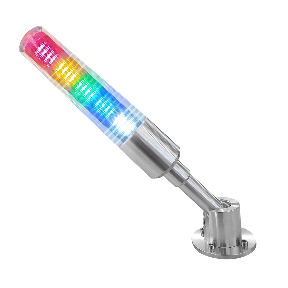 ONN M4S-F Multi Layer LED Warning Light Steady Buzzer Flash For Automation Assembly Line