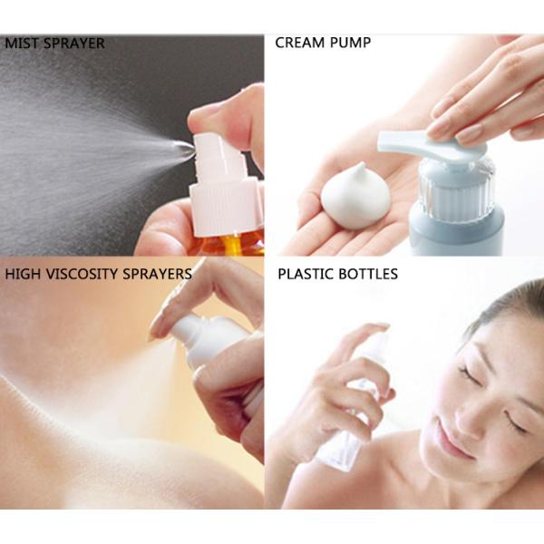 10ML - 100ML Clear PET Cosmetic Spray Bottle Empty Hair Salon Personal Care