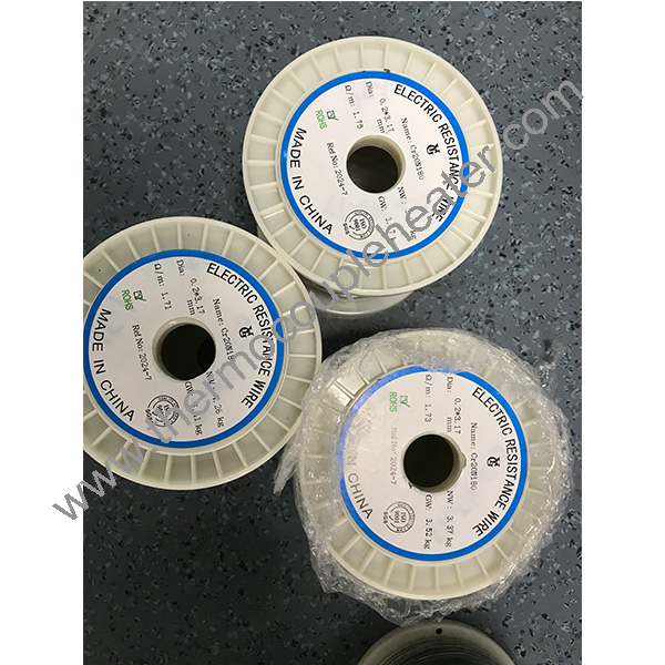 Nichrome 80 Resistance Wire Nickel Chromium Coil Cr20ni80 Wire 6mm 4mm Nichrome Wire For Cartridge Heater