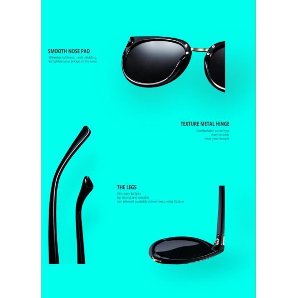 Women Driving Mirrors Vintage PC Sunglasses Reflective Flat Lens Sun Glasses UV400