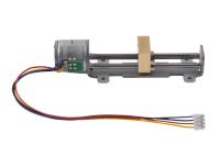 Motor passo-a-passo linear em miniatura de 20 mm 1 kg de impulso M3 para impressora D, controle de precisão industrial, etc.