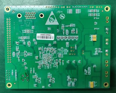 Pequenos lotes de PCB para equipamentos de comunicação, montagem eletrónica com revestimento de ouro ENIG