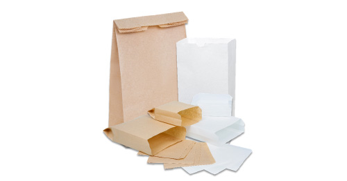 Safety Food Grade SOS Paper Bags Recyclable Food Takeaway Paper Bags Flexo Printing