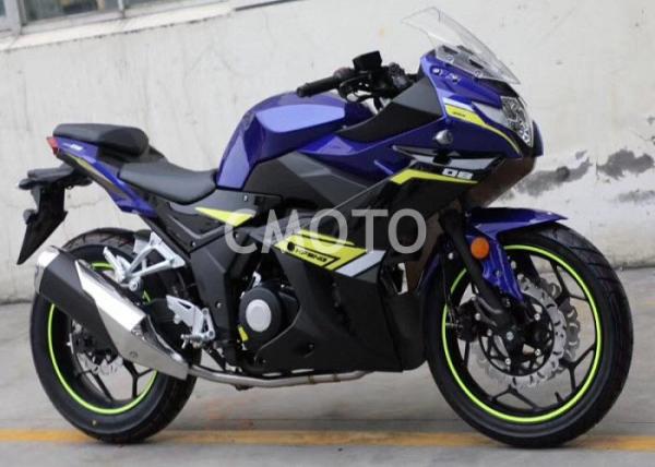 NO8 Racing Nice Street Bikes Red Green Blue Color 250cc Air Cooled Engine
