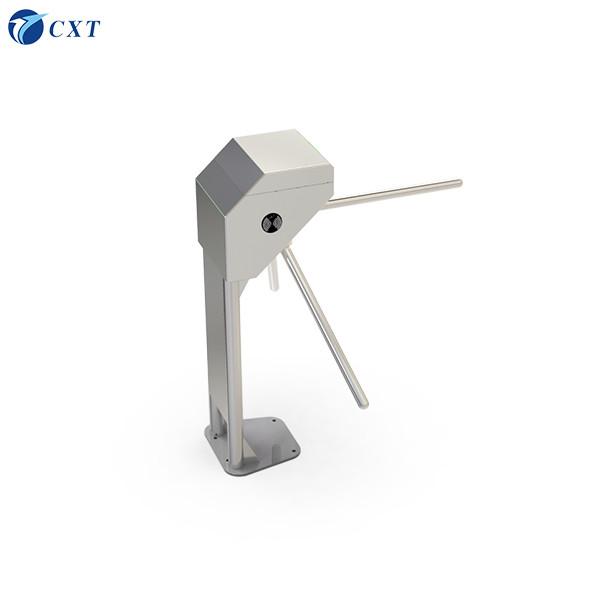 Vertical Compact Tripod Turnstile Gate Single Directional For Indoors