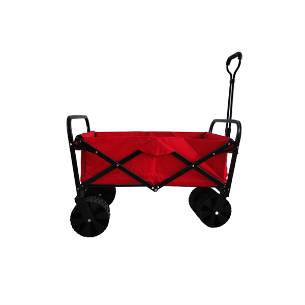 Roll Container All Terrain Wheel Camping Beach Collapsible Wagon Folding Cart