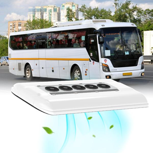 Electric Bus Air Conditioner 35kW Cooling Capacity 80A Operating Current 350kg for Smooth Cooling
