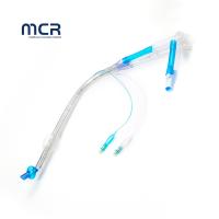 Tubes endobronchiales à double lumen en PVC vidéo à usage unique à usage médical