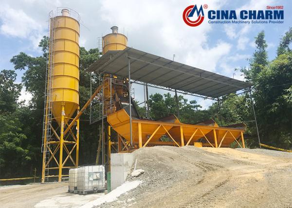 Planta de mistura concreta da construção Hzs25 25m3/H da mineração