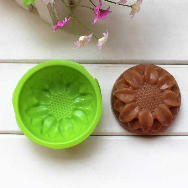 Flower shaped silicone mold Bread mold cupcake muffin bakeware kitchen Accessories SB-098