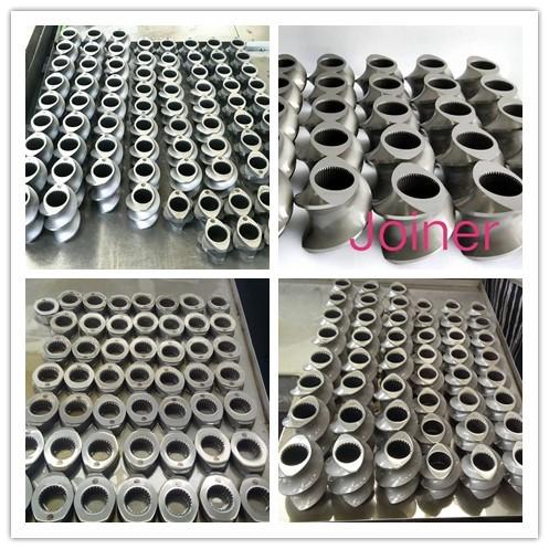 Berstorff ZE62 Twin Screw Extruder Parts Elements