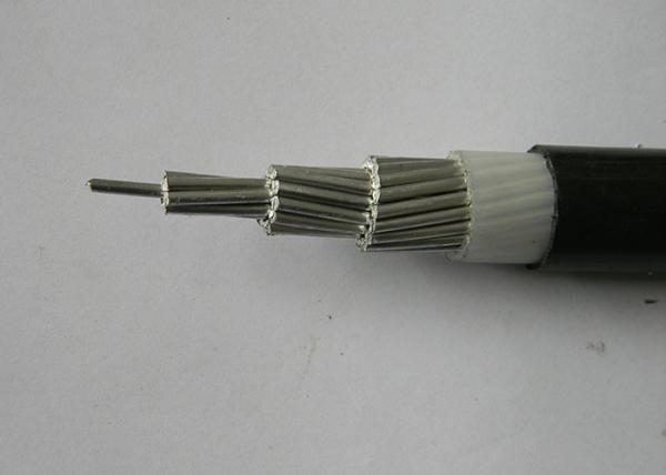 Cu or Al Conductor Low Voltage Power Cable XLPE Insulated Unarmored PVC Sheath