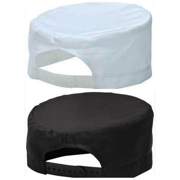 Durable Restaurant Work Wear / Anti Rubbing Kitchen Skull Cap Chef Hat 
