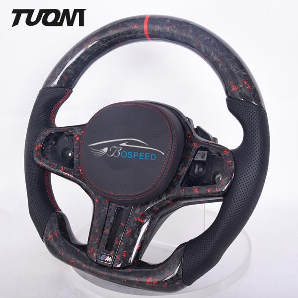 BMW Sporty Flat Bottom Carbon-Fiber-Wheel for Sale Forged Steering Wheels