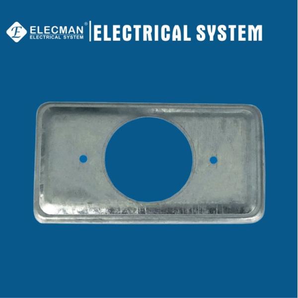 les couvercles de boîte métalliques pratiques en acier de débouché de 4x2