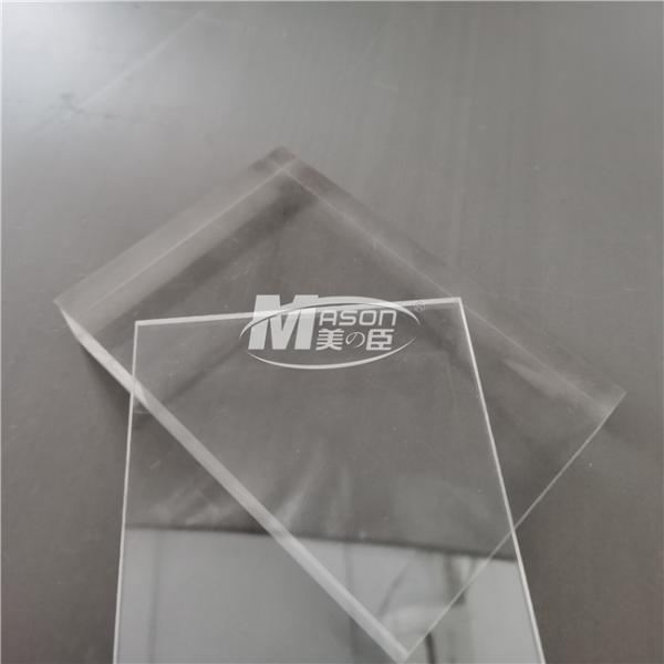 3 millimètres 4' plastiques sûrs anti PMMA statique de feuille acrylique d'ESD d'espace libre de X8