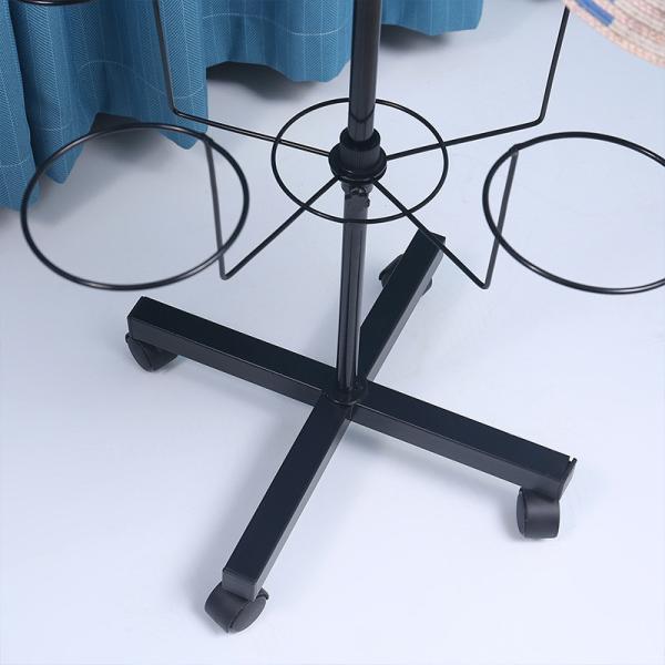 5 Tiers Spinning POP POS Display Metal Hat Display Rack Shelf With Wire 1600mm