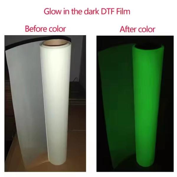 Luminous DTF Heat Transfer Film High Visibility For Textile Applications