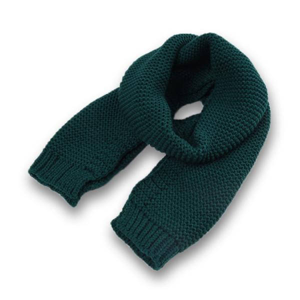 Y-Z Fashion Kids Children's Infinity Long Scarf Soft Girls and Boys Thick Winter Scarfs Cable Knitted Scarves