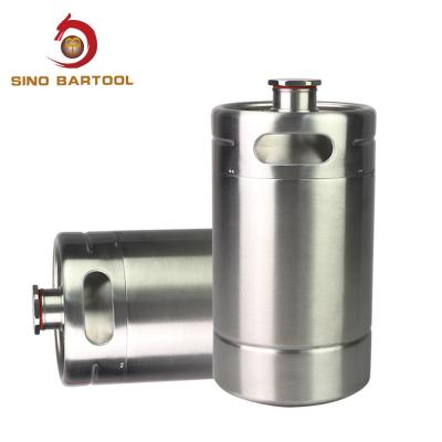 barris de cerveja pequenos vazios do esboço da soda 2L de aço inoxidável nitro