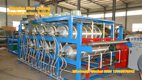 PLC Controlled Hanging Rod Type Batch Off Cooler with Adjustable Configuration and Temperature Control